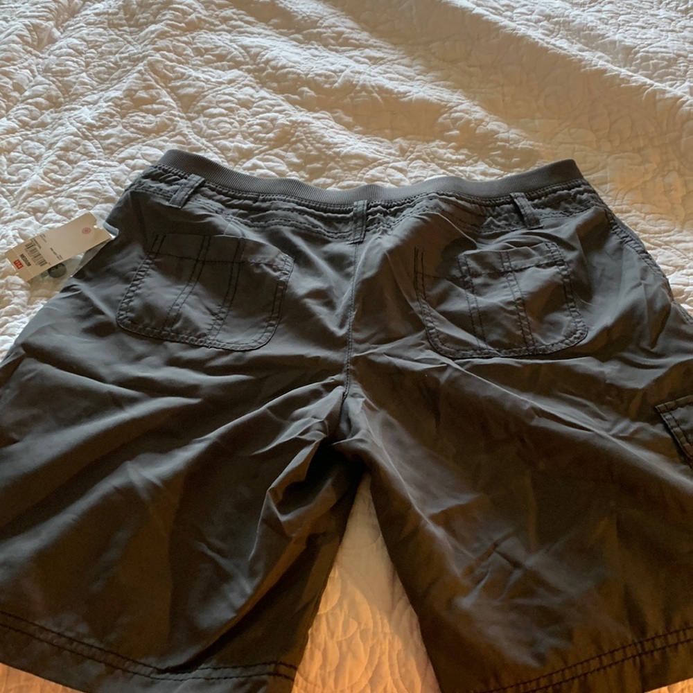 Dark grey womens shorts